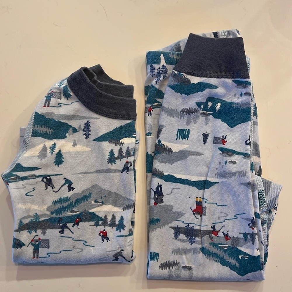Hanna Andersson Christmas Long Johns